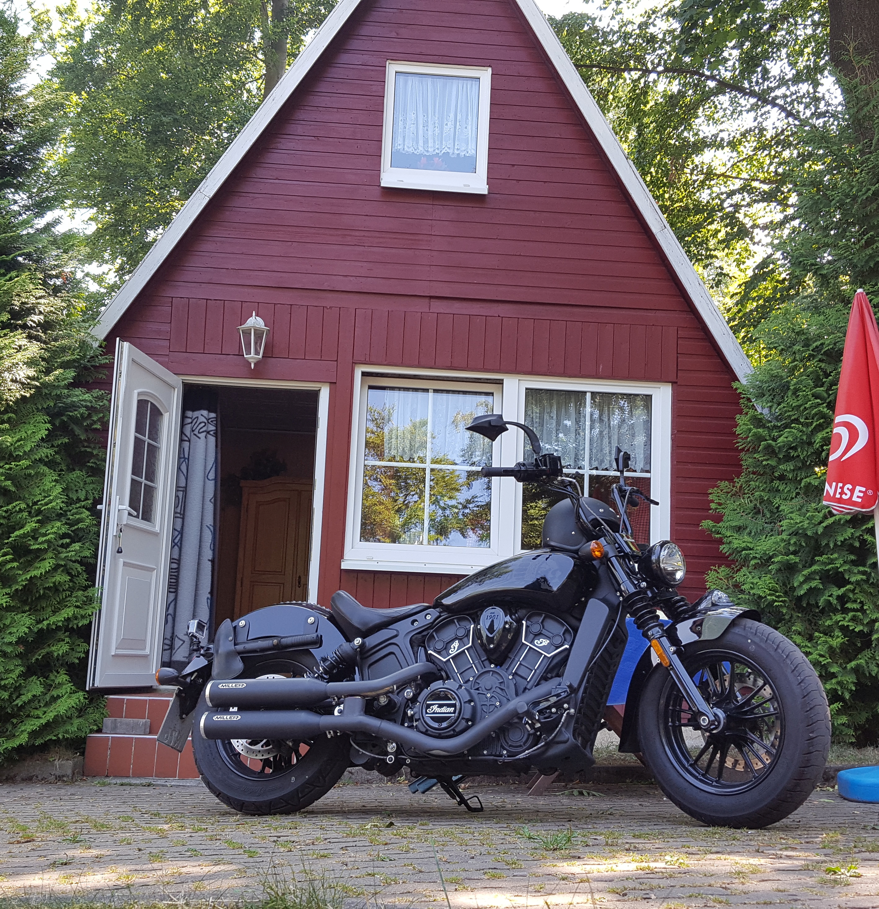 Finnhütte - Motorrad-Startseite